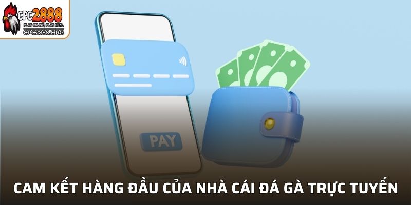 Cam kết hàng đầu của nhà cái đá gà trực tuyến