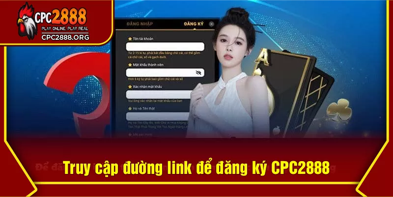 Truy cập đường link để đăng ký CPC2888